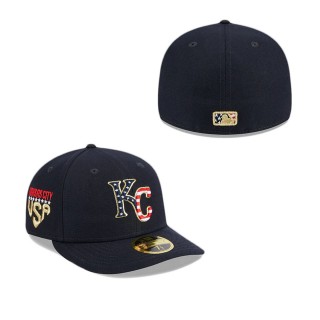 Kansas City Royals Independence Day Low Profile Fitted Hat