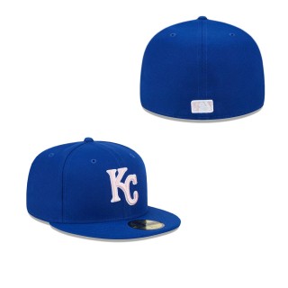 Kansas City Royals Royal 2024 Mother's Day On-Field 59FIFTY Fitted Hat