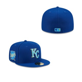 Kansas City Royals Royal 2023 MLB Father's Day On-Field 59FIFTY Fitted Hat
