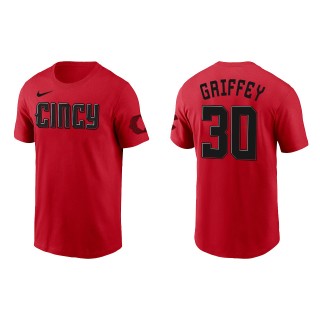 Ken Griffey Jr Cincinnati Reds Red 2023 City Connect T-Shirt