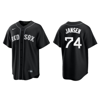 Kenley Jansen Boston Red Sox Nike Black White Replica Jersey