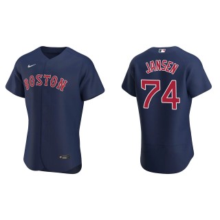 Kenley Jansen Men's Boston Red Sox Nike Navy Alternate Authentic Jersey