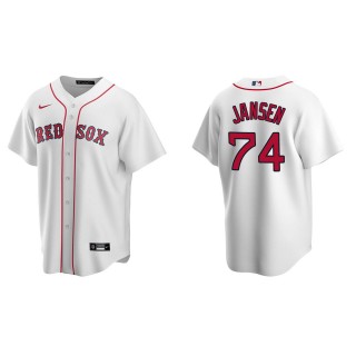 Kenley Jansen Men's Boston Red Sox Nike White Home Replica Jersey