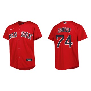 Kenley Jansen Youth Boston Red Sox Nike Red Alternate Replica Jersey