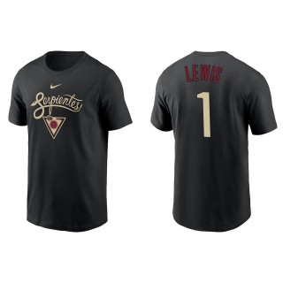 Kyle Lewis Arizona Diamondbacks Nike Black City Connect Graphic T-Shirt