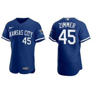 Kyle Zimmer Kansas City Royals Royal 2022 Authentic Jersey