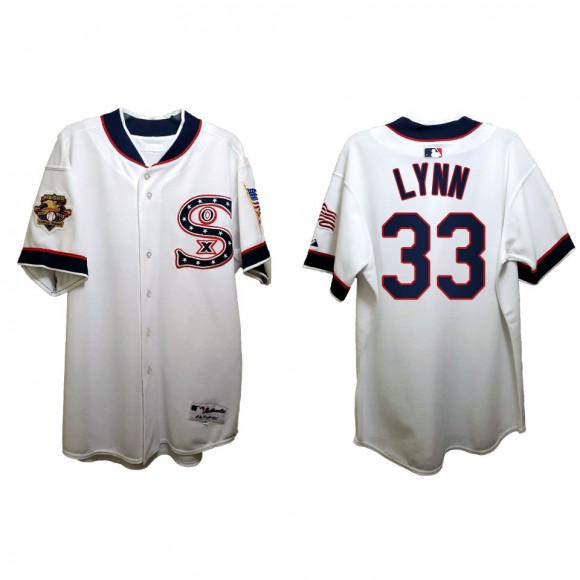 Lance Lynn Chicago White Sox 1917 Throwback Independence Day Stars Stripes Jersey
