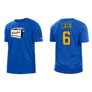 Lorenzo Cain Brewers Royal 2022 City Connect T-Shirt