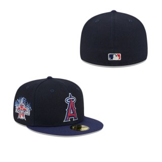 Los Angeles Angels Americana Fitted Hat