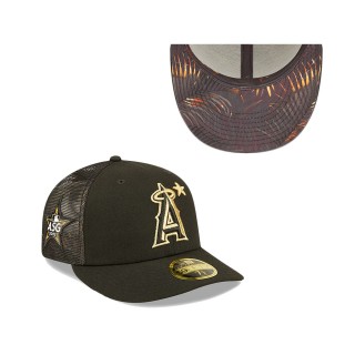 Men's Los Angeles Angels Black 2022 MLB All-Star Game On-Field Low Profile 59FIFTY Fitted Hat