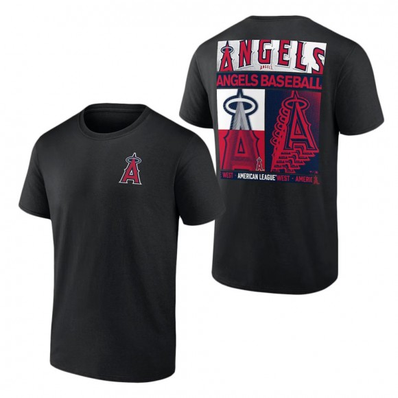 Los Angeles Angels Black In Good Graces T-Shirt