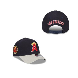 Los Angeles Angels Coop Logo Select A Frame Snapback Hat