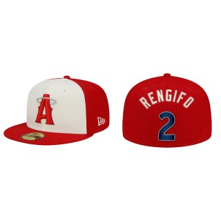 Luis Rengifo Los Angeles Angels Red 2022 City Connect 59FIFTY Fitted Hat
