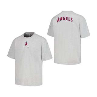 Los Angeles Angels PLEASURES Gray Mascot T-Shirt
