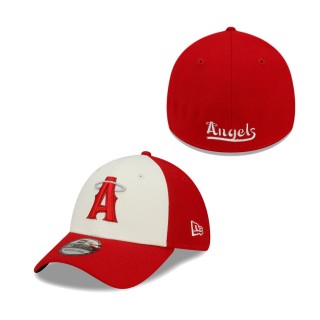 Men's Los Angeles Angels Red 2022 City Connect 39THIRTY Flex Hat
