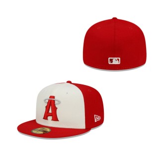 Men's Los Angeles Angels Red 2022 City Connect 59FIFTY Fitted Hat