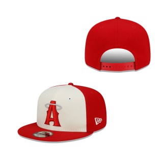 Men's Los Angeles Angels Red 2022 City Connect 9FIFTY Snapback Adjustable Hat
