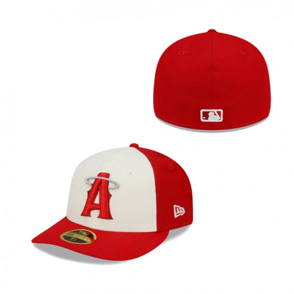 Men's Los Angeles Angels Red 2022 City Connect Low Profile 59FIFTY Fitted Hat