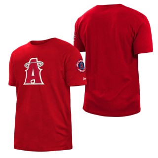 Men's Los Angeles Angels Red 2022 City Connect T-Shirt