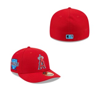 Los Angeles Angels Red 2023 MLB Father's Day Low Profile 59FIFTY Fitted Hat