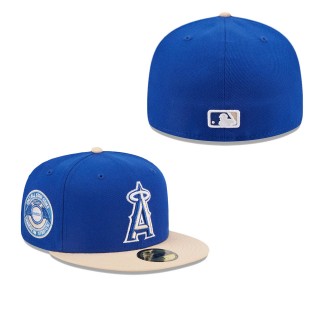 Los Angeles Angels Royal Fitted Hat