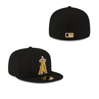 Los Angeles Angels Slate 59FIFTY Fitted Hat