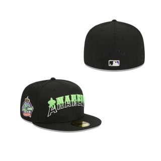 Los Angeles Angels Slime Drip 59FIFTY Fitted Cap