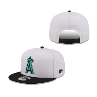 Los Angeles Angels Spring Two-Tone 9FIFTY Snapback Hat White Black