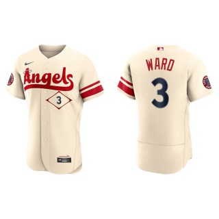 Taylor Ward Men's Los Angeles Angels Nike Cream 2022 City Connect Authentic Team Jersey