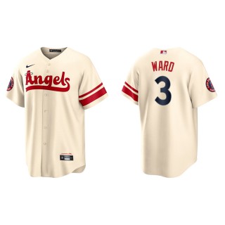 Taylor Ward Men's Los Angeles Angels Nike Cream 2022 City Connect Replica Player Jersey