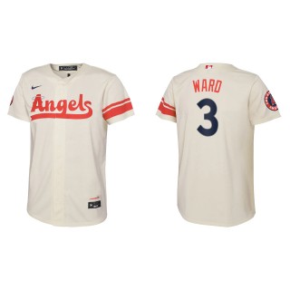 Taylor Ward Youth Los Angeles Angels Nike Cream 2022 City Connect Replica Team Jersey