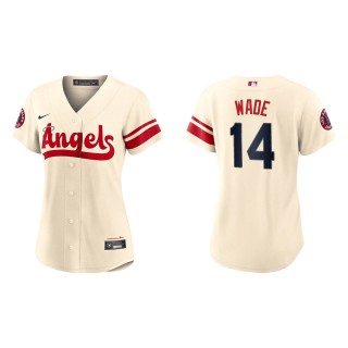 Tyler Wade Women's Los Angeles Angels Nike Cream 2022 City Connect Replica Team Jersey