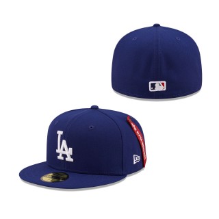 Los Angeles Dodgers x Alpha Industries 59FIFTY Fitted Hat Royal