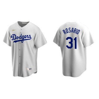 Los Angeles Dodgers Amed Rosario White Cooperstown Collection Home Jersey