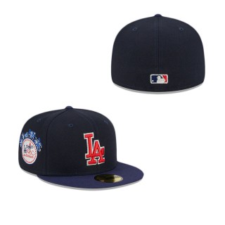 Los Angeles Dodgers Americana Fitted Hat