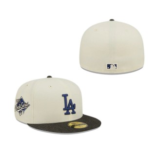 Los Angeles Dodgers Black Denim 59FIFTY Fitted Hat