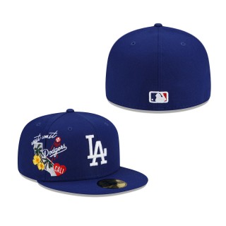 Los Angeles Dodgers City Cluster 59FIFTY Fitted Hat Royal