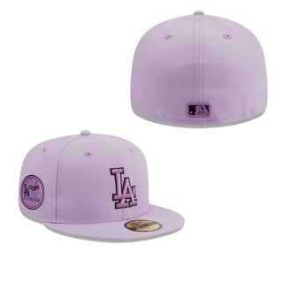 Los Angeles Dodgers Lavender Fitted Hat