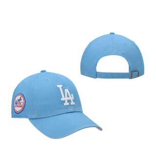 Los Angeles Dodgers Light Blue 1980 MLB All Star Game Double Under Clean Up Adjustable Hat