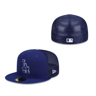 Los Angeles Dodgers Youth 2022 Batting Practice 59FIFTY Fitted Hat Royal
