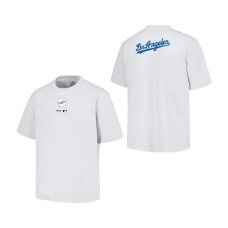 Los Angeles Dodgers PLEASURES White Mascot T-Shirt