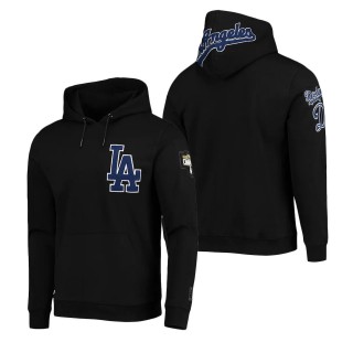 Los Angeles Dodgers Pro Standard Black Team Logo Pullover Hoodie