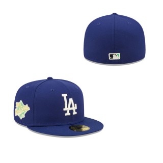 Men's Los Angeles Dodgers Royal 1988 World Series Champions Citrus Pop UV 59FIFTY Fitted Hat