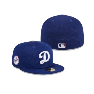 Los Angeles Dodgers Royal 2024 Batting Practice 59FIFTY Fitted Hat