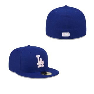 Los Angeles Dodgers Royal 2024 Mother's Day On-Field 59FIFTY Fitted Hat