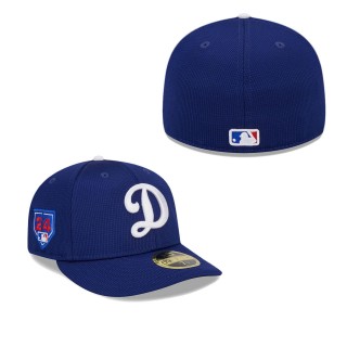 Los Angeles Dodgers Royal 2024 Spring Training Low Profile 59FIFTY Fitted Hat