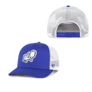 Men's Los Angeles Dodgers Royal 2022 City Connect Trucker Snapback Hat