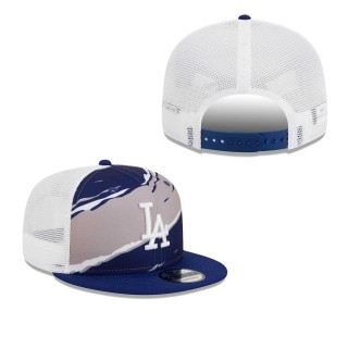 Los Angeles Dodgers Royal Tear Trucker 9FIFTY Snapback Hat