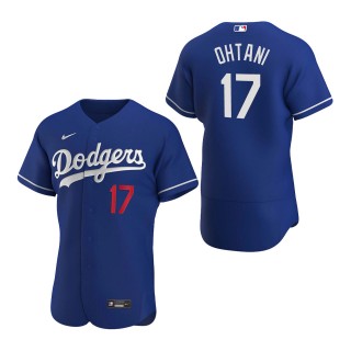 Los Angeles Dodgers Shohei Ohtani Royal Authentic Alternate Jersey