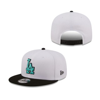 Los Angeles Dodgers Spring Two-Tone 9FIFTY Snapback Hat White Black